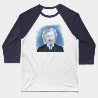 Michael Sheen - The Old Vic - Portrait Baseball T-Shirt